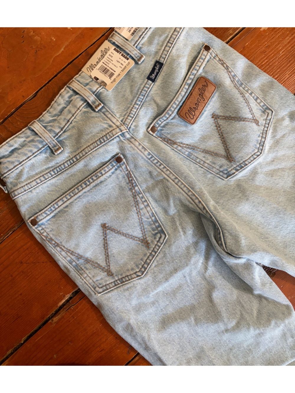 Wrangler High Rise Retro Bailey Bootcut Jeans